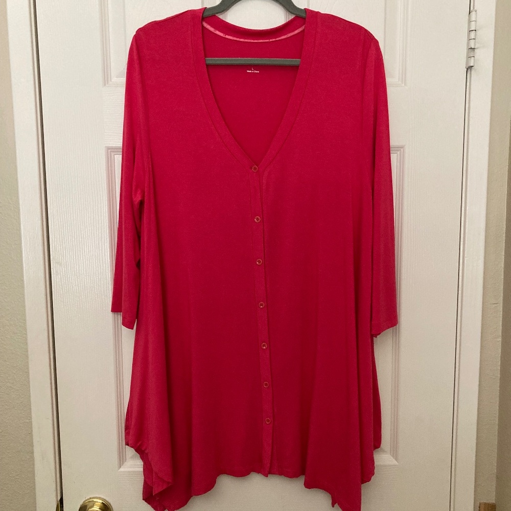 Soft surroundings soft tunic top
